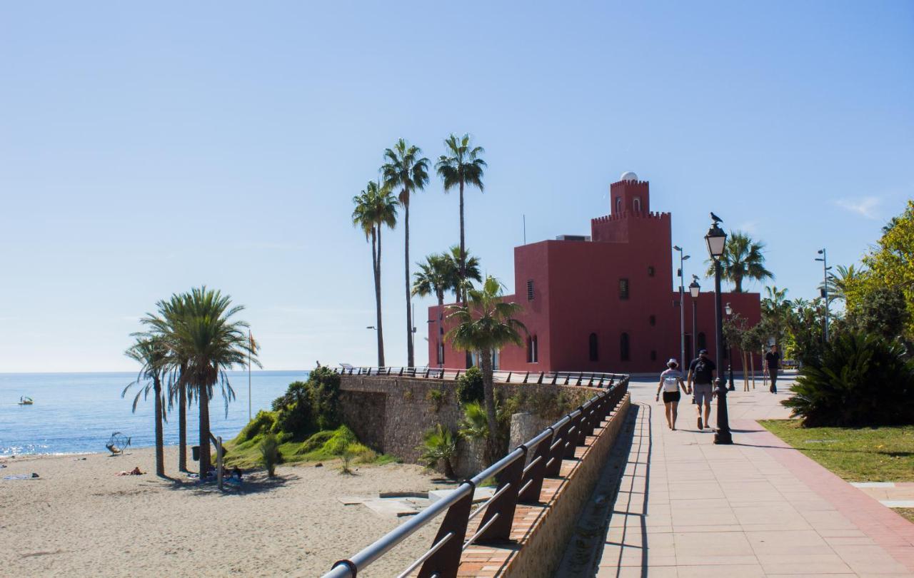 Benal beach vista al mar y parque acuático Benalmádena Exterior foto