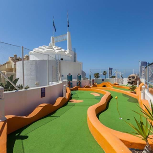 Benal beach vista al mar y parque acuático Benalmádena Exterior foto