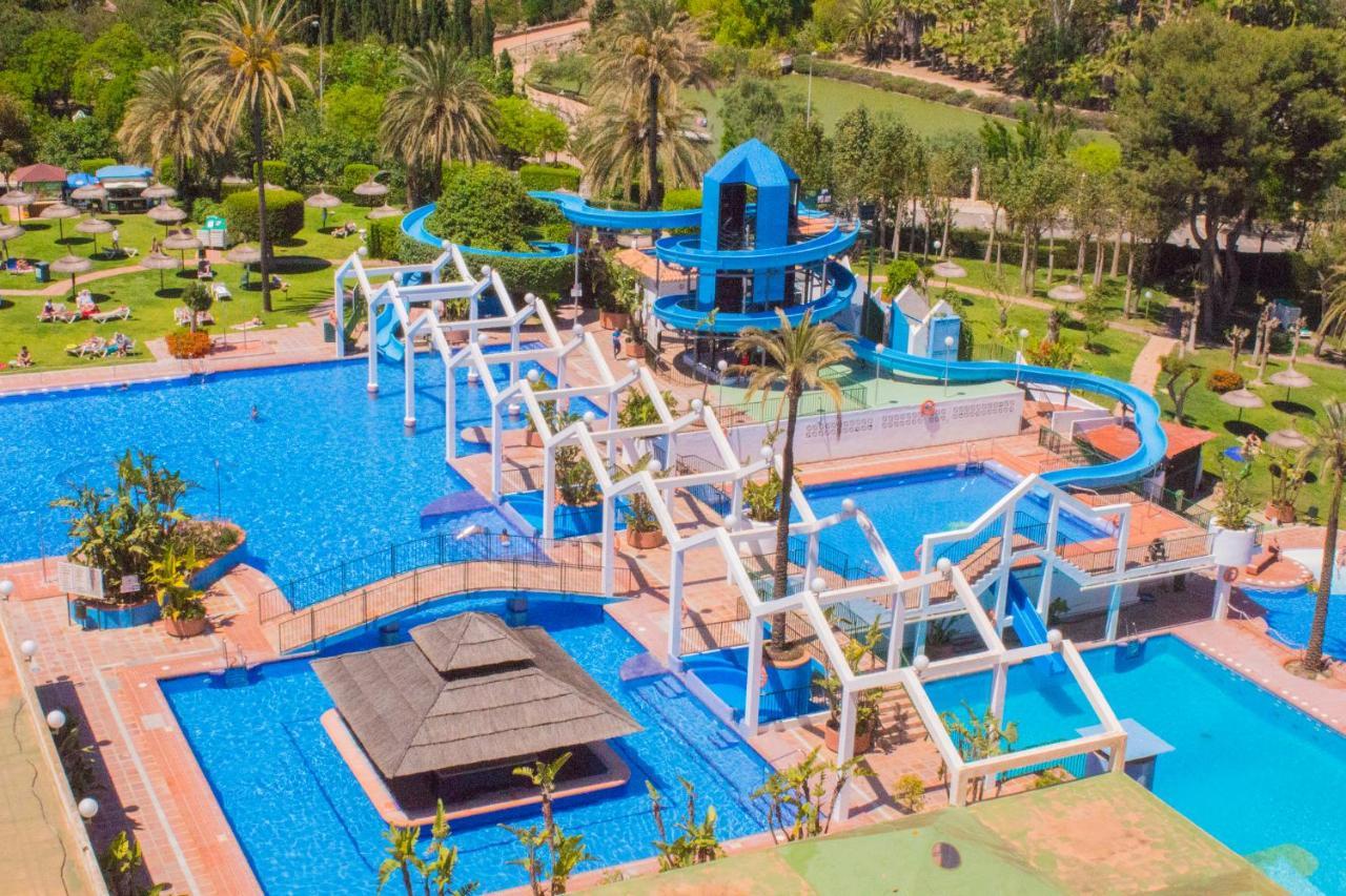 Benal beach vista al mar y parque acuático Benalmádena Exterior foto